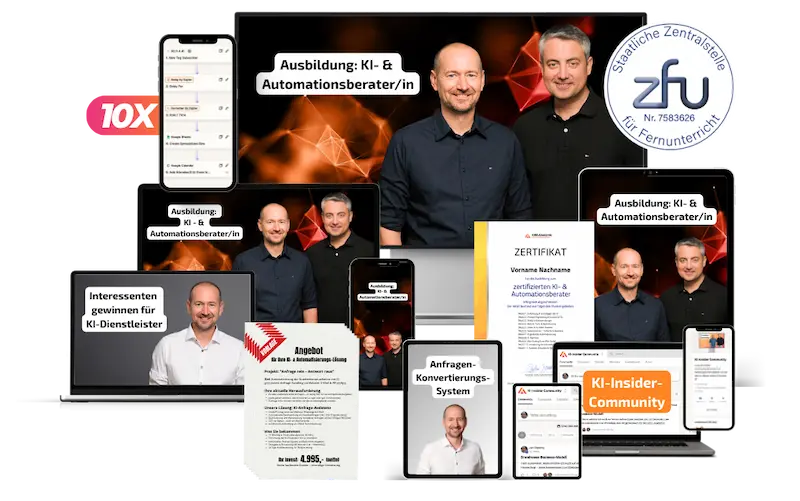 Ausbildung KI- & Automationsberater Inhalte